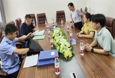 旌德縣生態環境分局入企走訪調研，優化營商環境助力日用化學產品銷售